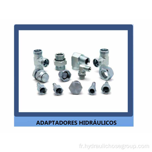 Adaptateur JIC de tuyau hydraulique